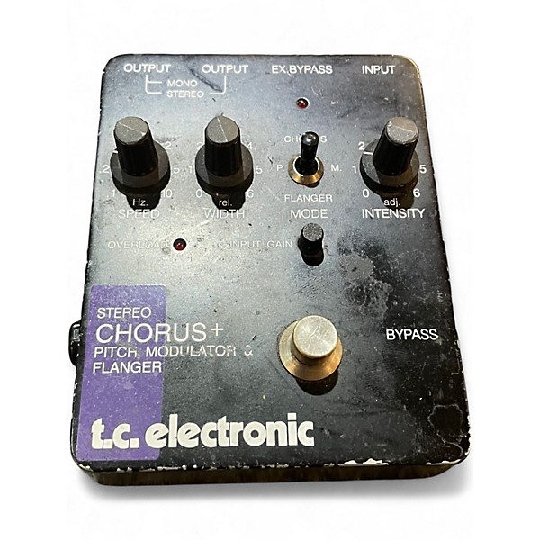 Used TC Electronic STEREO CHORUS PLUS Effect Pedal