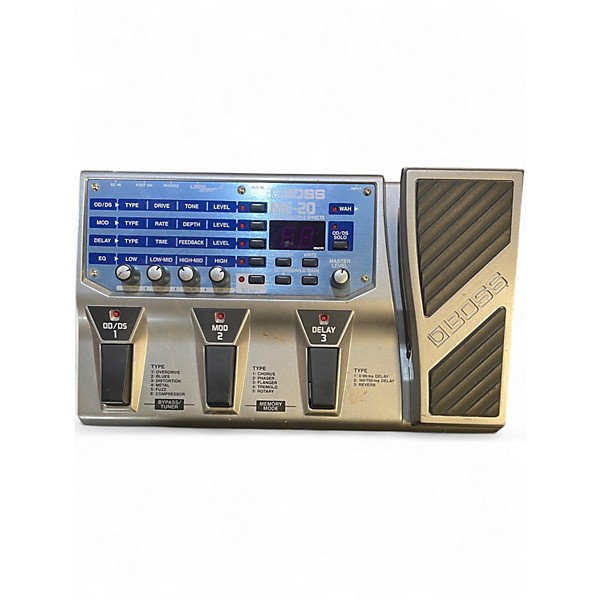 Used BOSS ME20 Guitar Multi Effect Processor