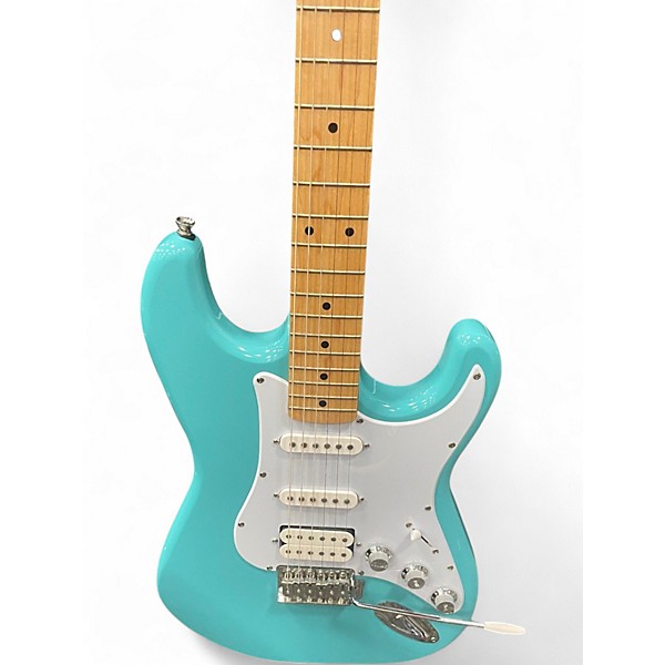 Used Kramer VT-211S Blue Agave Solid Body Electric Guitar
