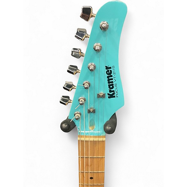 Used Kramer VT-211S Blue Agave Solid Body Electric Guitar