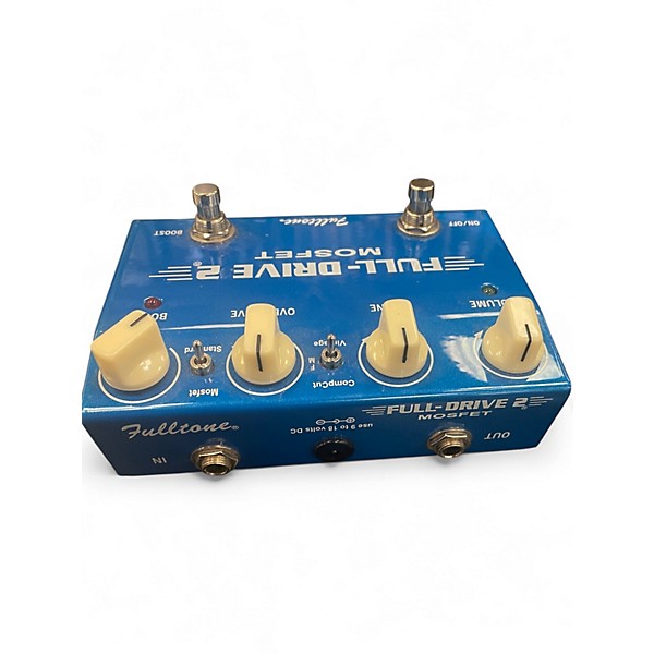 Used Fulltone Full Drive Mosfet Effect Pedal