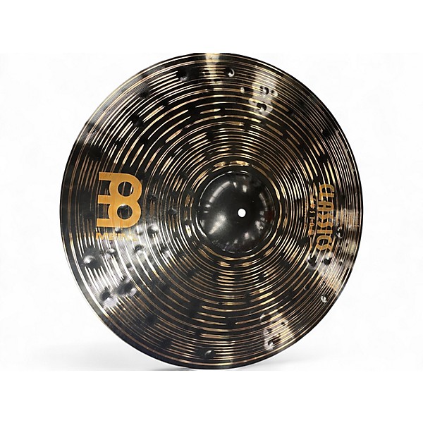 Used MEINL 22in DARK CRASH RIDE Cymbal