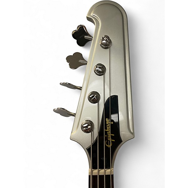 Used Epiphone Thunderbird 64 Silver Mist Electric Bass Guitar