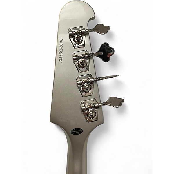 Used Epiphone Thunderbird 64 Silver Mist Electric Bass Guitar