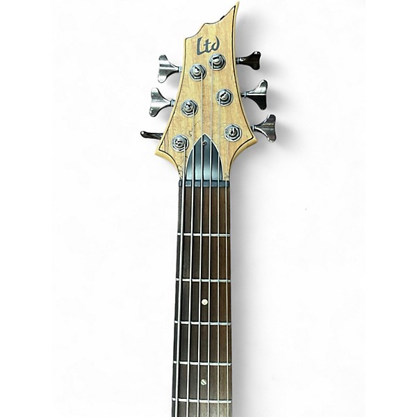 Used ESP LTD B206SM 6 String Natural Electric Bass Guitar