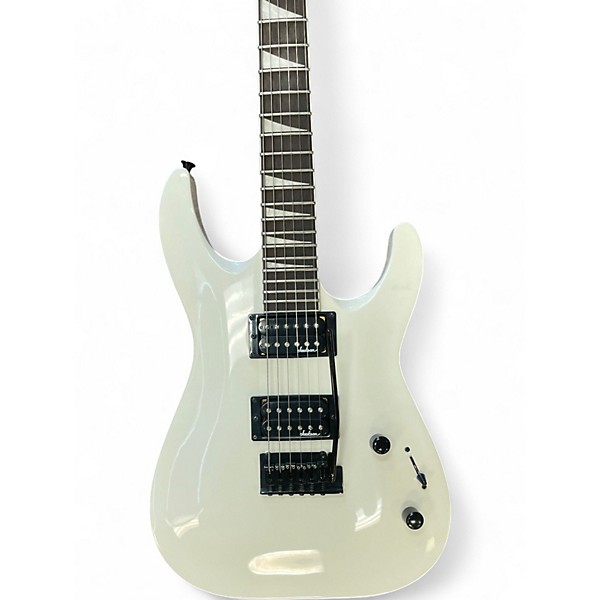 Used Jackson SLX DX HT Soloist White Solid Body Electric Guitar