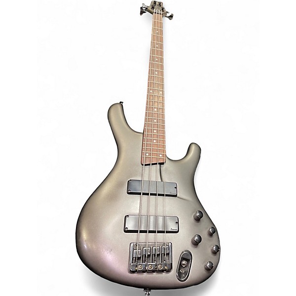 Used Ibanez EDB600 Gray Electric Bass Guitar