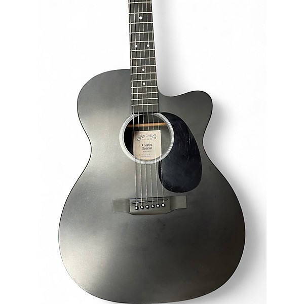 Used Martin x series special Black Acoustic Electric Guitar