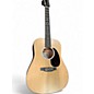 Used Martin DREADNOUGHT JUNIOR NATURAL Acoustic Electric Guitar thumbnail