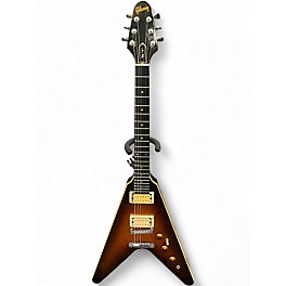 Vintage 1983 Gibson The V sunburst Solid Body Electric Guitar