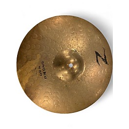 Used Zildjian 13in Z Custom Dyno Beat Hi Hat pair Cymbal
