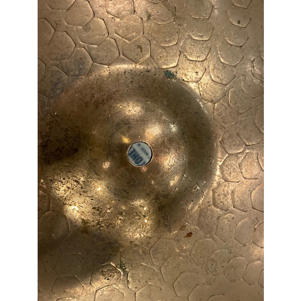 Used Zildjian 13in Z Custom Dyno Beat Hi Hat pair Cymbal
