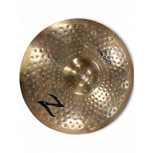 Used Zildjian 13in Z Custom Dyno Beat Hi Hat pair Cymbal