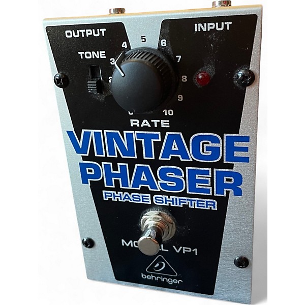Used Behringer VP1 Vintage Phaser Effect Pedal