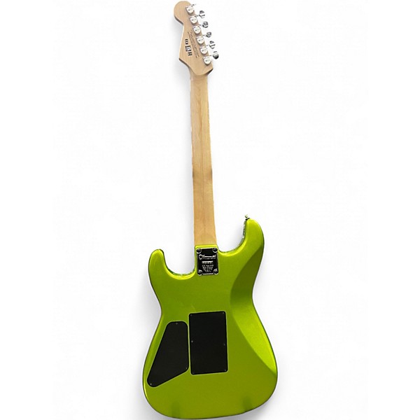 Used Charvel Pro Mod San Dimas HH HT Lime Green Solid Body Electric Guitar
