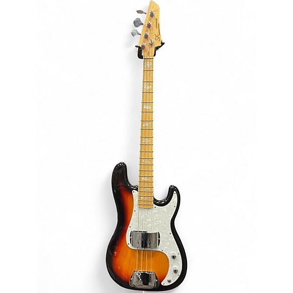 Used SX ''p'' bass 3 Color Sunburst Electric Bass Guitar