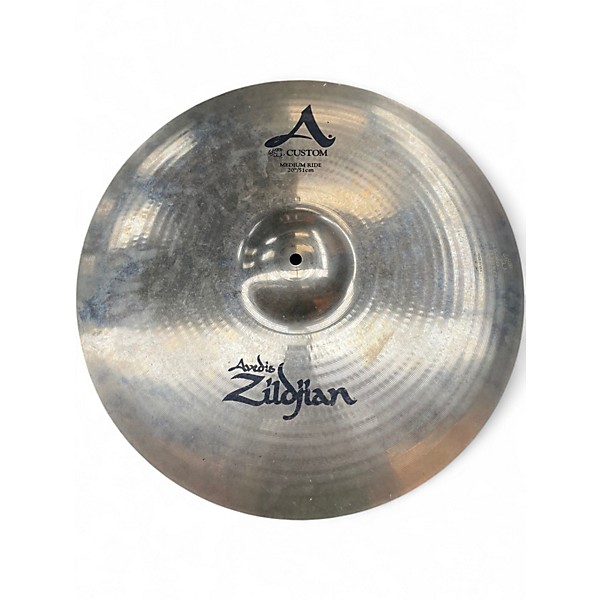 Used Zildjian 20in A Custom Medium Ride Cymbal