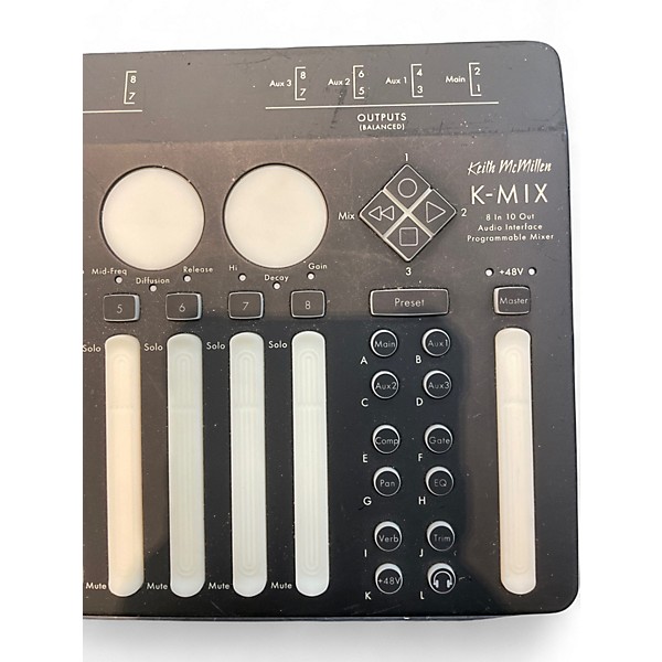Used Pearl K-mix Audio Interface/Mixer K737 Digital Mixer