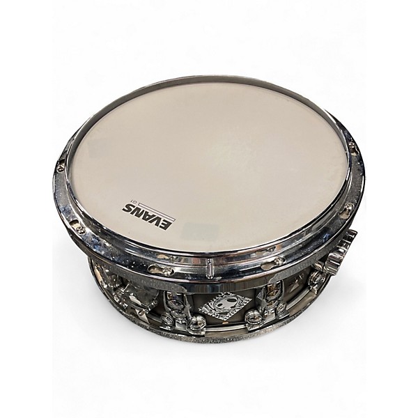 Used dialtune 5.5X14 SNARE Satin Black Drum