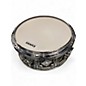 Used dialtune 5.5X14 SNARE Satin Black Drum