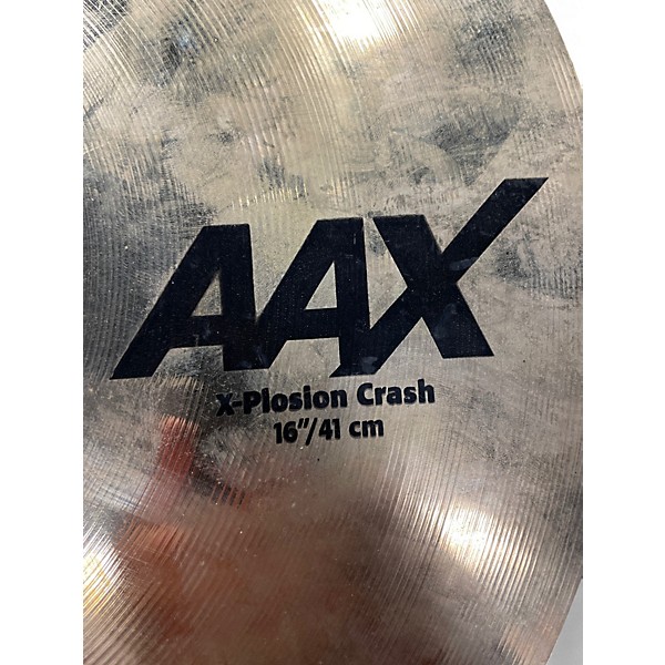 Used SABIAN 16in AAX Xplosion Crash Cymbal