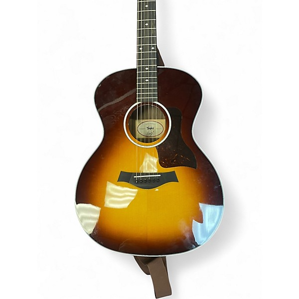 Used Taylor 214E DELUXE Sunburst Acoustic Electric Guitar