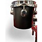 Used ddrum 6in Decabon Set Black Drum