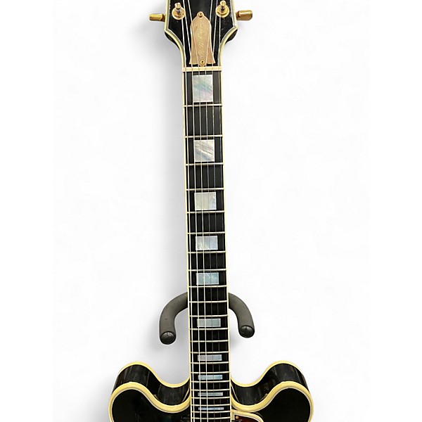 Vintage 1996 Gibson Lucille Black Solid Body Electric Guitar