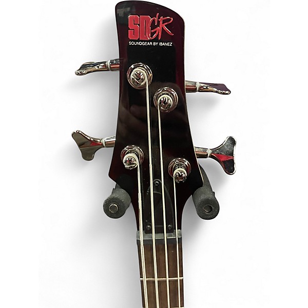 Used Ibanez SDGGR Black Electric Bass Guitar