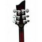 Used Schecter Guitar Research C1 Floyd Rose Platinum Crimson Red Burst Solid Body Electric Guitar