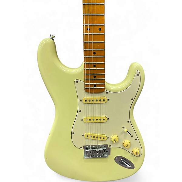 Used SX Vintage Series Strat Copy Vintage White Solid Body Electric Guitar