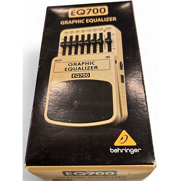 Used Behringer eq 700 Pedal