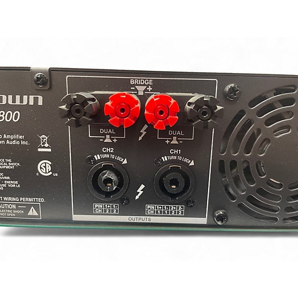 Used Crown XLi800 Power Amp