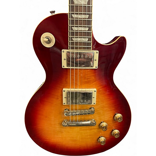 Used Epiphone Les Paul Standard Cherry Sunburst Solid Body Electric Guitar