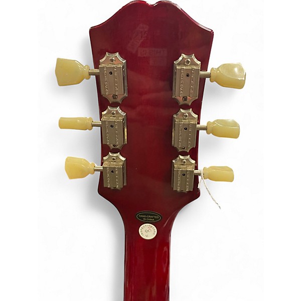 Used Epiphone Les Paul Standard Cherry Sunburst Solid Body Electric Guitar