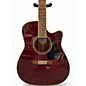 Used Takamine EG334RC Burgundy Acoustic Electric Guitar