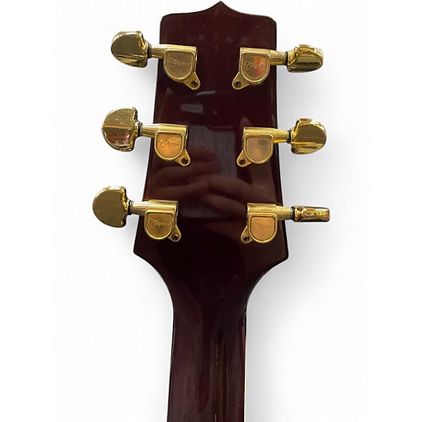 Used Takamine EG334RC Burgundy Acoustic Electric Guitar