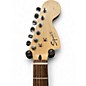 Used Squier Affinity Stratocaster Black and White Solid Body Electric Guitar