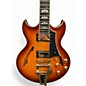 Used Epiphone Johnny A Custom Sunset Glow Hollow Body Electric Guitar
