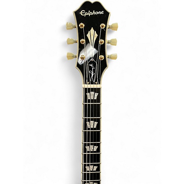 Used Epiphone Johnny A Custom Sunset Glow Hollow Body Electric Guitar