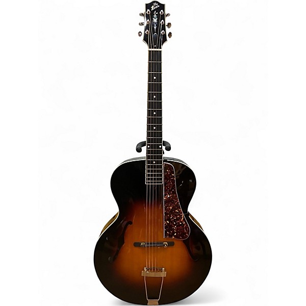 Used The Loar LH700 Vintage Sunburst Acoustic Electric Guitar