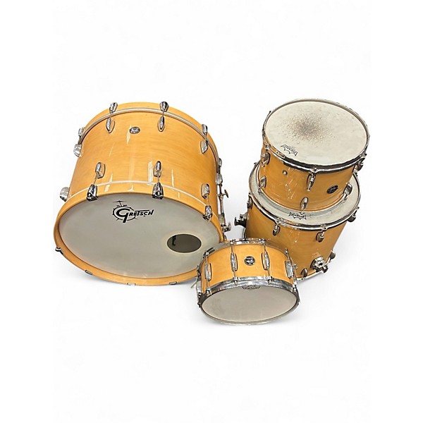 Used Gretsch Drums 4 Piece Renown Natural Drum Kit