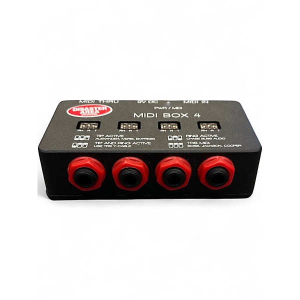 Used Disaster Area Designs midi box 4 MIDI Interface