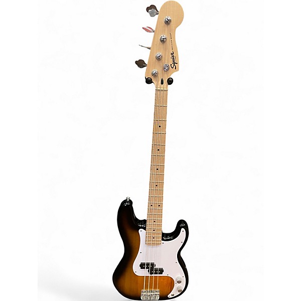 Used Squier PRECISION 2 Color Sunburst Electric Bass Guitar