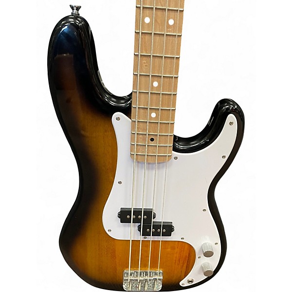 Used Squier PRECISION 2 Color Sunburst Electric Bass Guitar