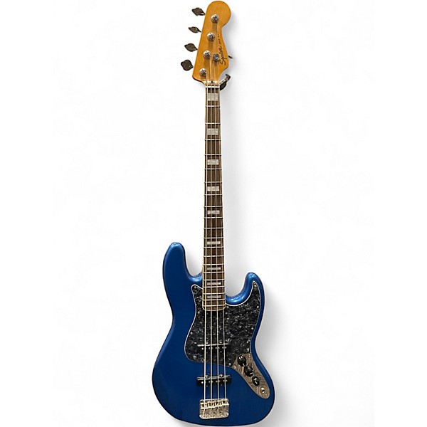 Used Squier Classic Vibe 1960S Jazz Bass Blue Electric Bass Guitar