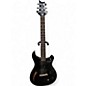 Used PRS SE Custom 22 Semi-Hollowbody Black Hollow Body Electric Guitar thumbnail