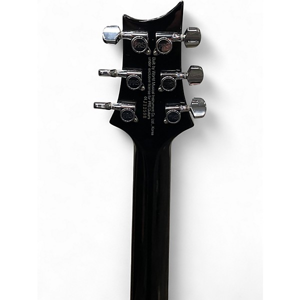 Used PRS SE Custom 22 Semi-Hollowbody Black Hollow Body Electric Guitar