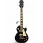 Used Epiphone Les Paul Standard Black Solid Body Electric Guitar thumbnail