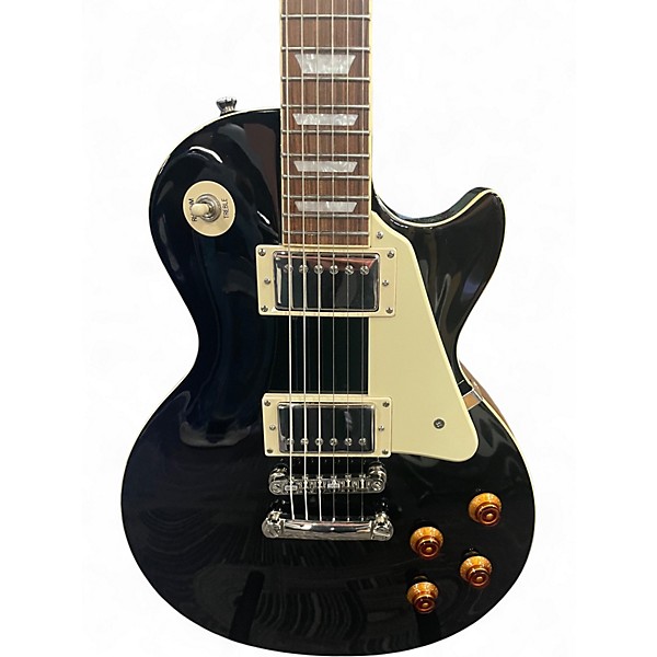 Used Epiphone Les Paul Standard Black Solid Body Electric Guitar